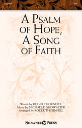 A Psalm of Hope, a Song of Faith SAB choral sheet music cover